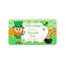 Search for leprechauns return address labels Irish