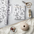 Search for toile wrapping paper Toile de jouy