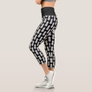 Search for capri leggings Black and white