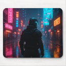 Search for futuristic mousepads Cyberpunk aesthetic