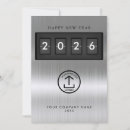 Search for your logo new years cards Simple