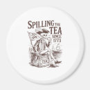 Search for spilling magnets Boston tea party