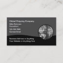 Search for cargo ship business cards Logistics