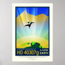 Search for vintage space posters Planet