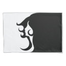 Search for silhouette pillowcases Black and white