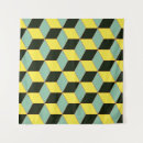 Search for 3d cube pattern art Black