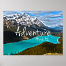 Search for adventure awaits posters Nature