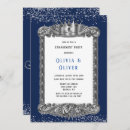 Search for royal engagement party invitations Blue