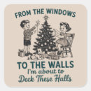 Search for christmas window stickers Santa
