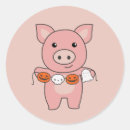 Search for mini pigs stickers Halloween