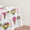 Search for ice cream tablecloths Strawberry