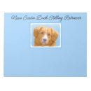 Search for duck notepads Dog