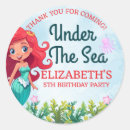 Search for cute mermaid under sea stickers For her