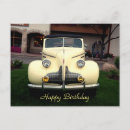 Search for antique birthday cards Automobile