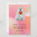 Search for dog halloween invitations Ghost