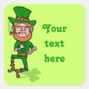 Search for funny leprechaun stickers Irish