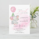 Search for cute elephant baby shower invitations Elegant
