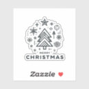 Search for elegant merry christmas stickers Festive