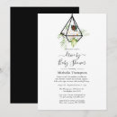 Search for drive by bridal shower invitations Watercolor