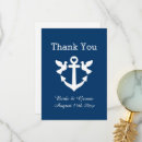 Search for anchor wedding thank you cards Elegant