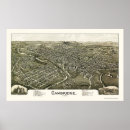 Search for vintage cambridge posters Map