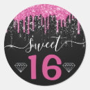 Search for hot pink glitter stickers Glamourous