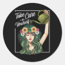 Search for take care stickers Mental health awareness