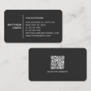 Search for matte black business cards Simple