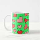 Search for heart background mugs Pattern