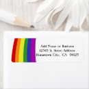 Search for gay pride flag return address labels Lgbtq