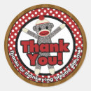 Search for sock monkey stickers Party