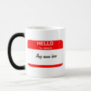 Search for name tags mugs Humour