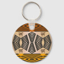 Search for tribal pattern key rings African