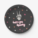 Search for peace sign paper plates Retro