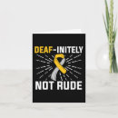 Search for deaf cards Awareness