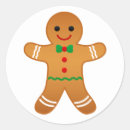 Search for cute christmas gingerbread man stickers Simple