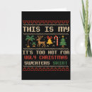 Search for funny tropical christmas cards Sand