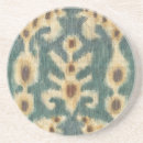 Search for fabric coasters Ikat