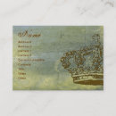 Search for parchment business cards Aged