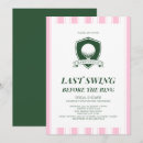Search for golf bridal shower invitations Cocktails and country clubs