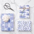 Search for birds wrapping paper Blue
