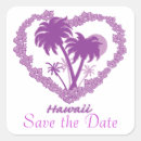 Search for save the date destination stickers Hawaii