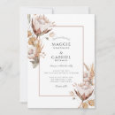 Search for rustic boho wedding invitations Botanical