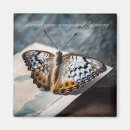 Search for wings square magnets Butterfly