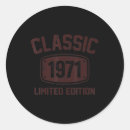 Search for made in 1971 stickers Limited