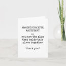 Search for secretary appreciation cards Assistant