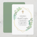 Search for geometric christening invitations Modern