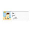 Search for yellow dog return address labels Yellow labrador retriever