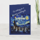 Search for van gogh christmas cards Starry night