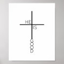 Search for christian cross posters Black and white